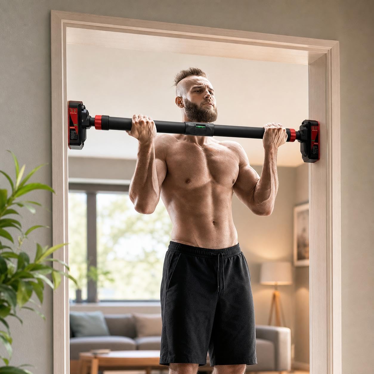 Leg Home Gym Workout - Турник для установки в дверной проем,