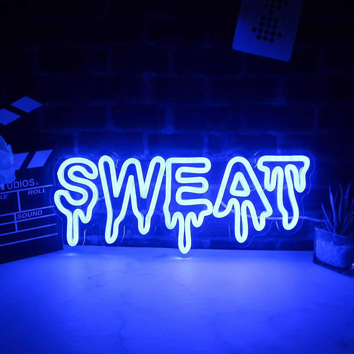 Home Gym Neon Sign - Светодиодная неоновая вывеска 