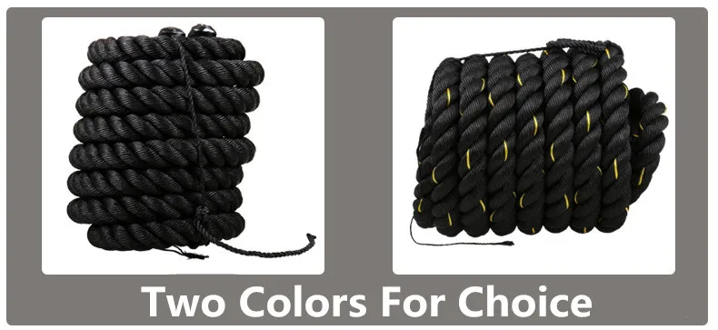 9M Фитнес-веревка для силовых  – обзор и цена Battle Rope Heavy